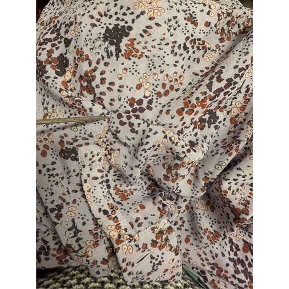 Derek Lam Collective Floral Tie Neck Top ♥️ - Picture 8 of 8